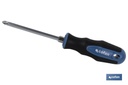 Destornillador corto reversible Phillips PH-2 y Plano
