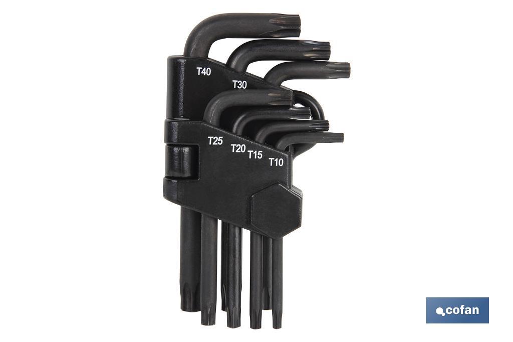Juego de llaves Torx