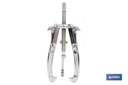 Extractor de 3 garras articuladas reversibles