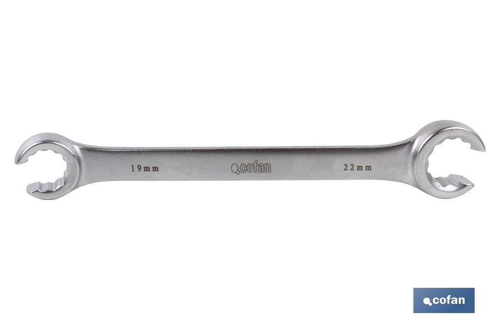 LLave abierta para racores