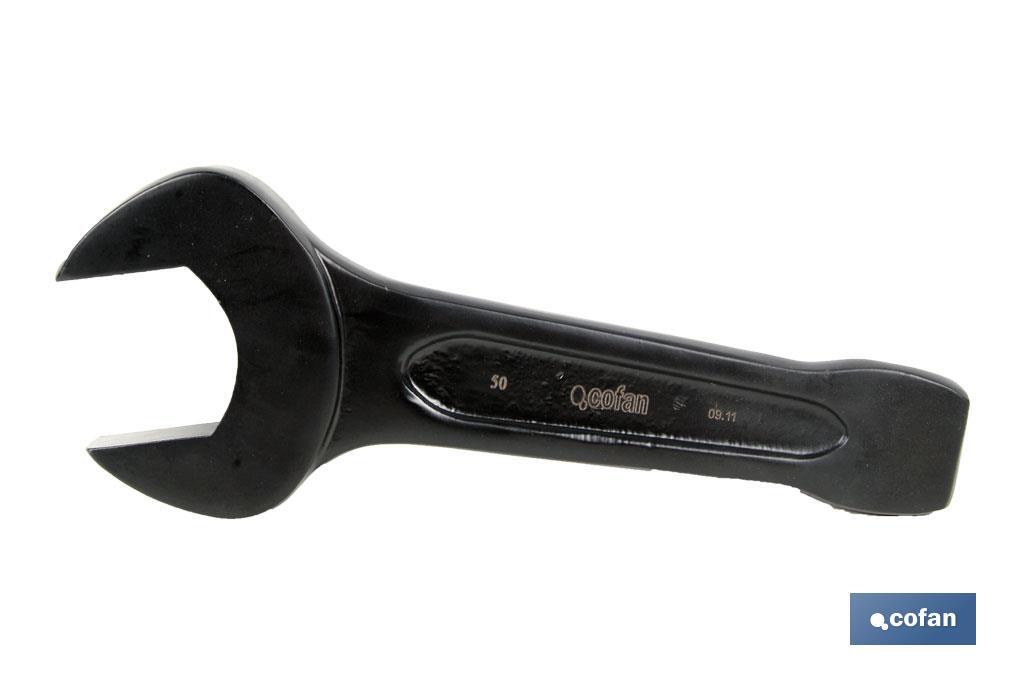 Llave fija de golpe
