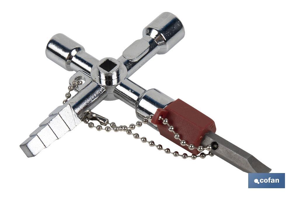 Llave de cabina multifuncional