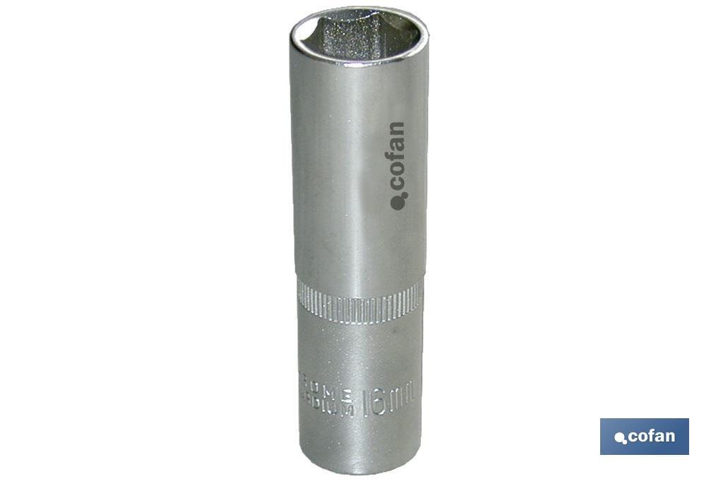 LLave de Vaso métrico 1/2 Serie Larga