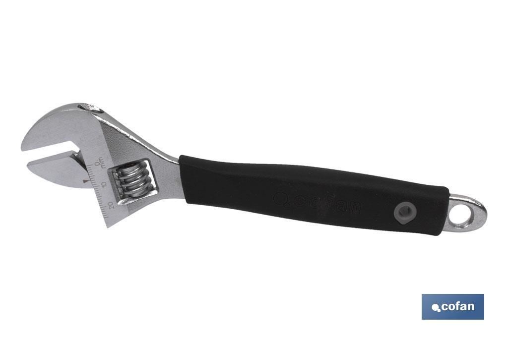 Llave inglesa con moleta central