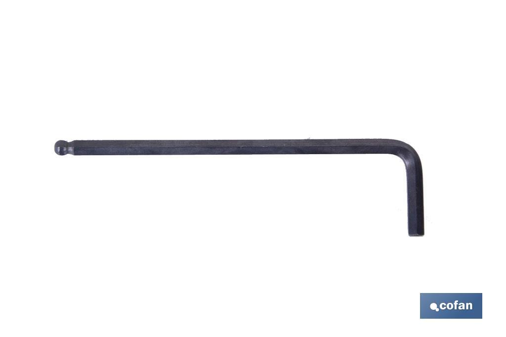 Llave Hexagonal Allen de bola