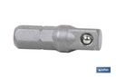 Adaptador portavasos de 1/4 para vasos de 1/4