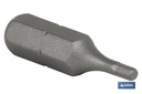 Punta Hexagonal para atornillador de Acero