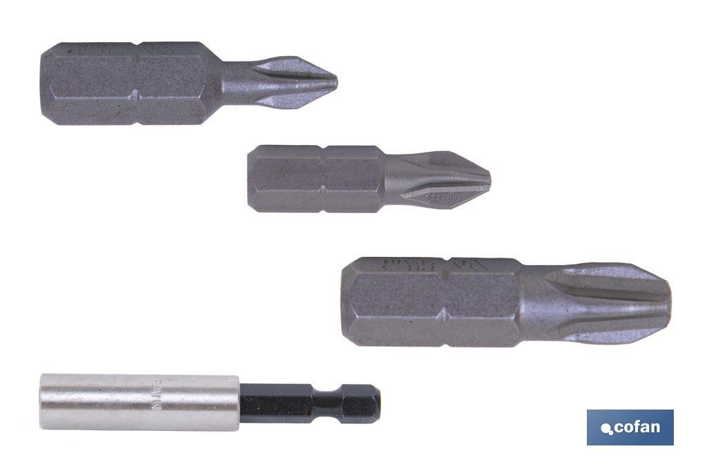 Kit de puntas de atornillar y adaptador