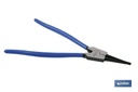 Alicates para arandelas con circlip exterior recto