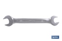 Llave fija de doble boca pulidas