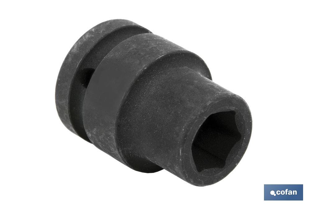 Vaso de impacto hexagonal de 3/4