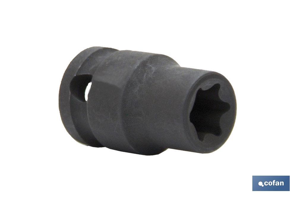 Vaso de impacto Torx de 3/8