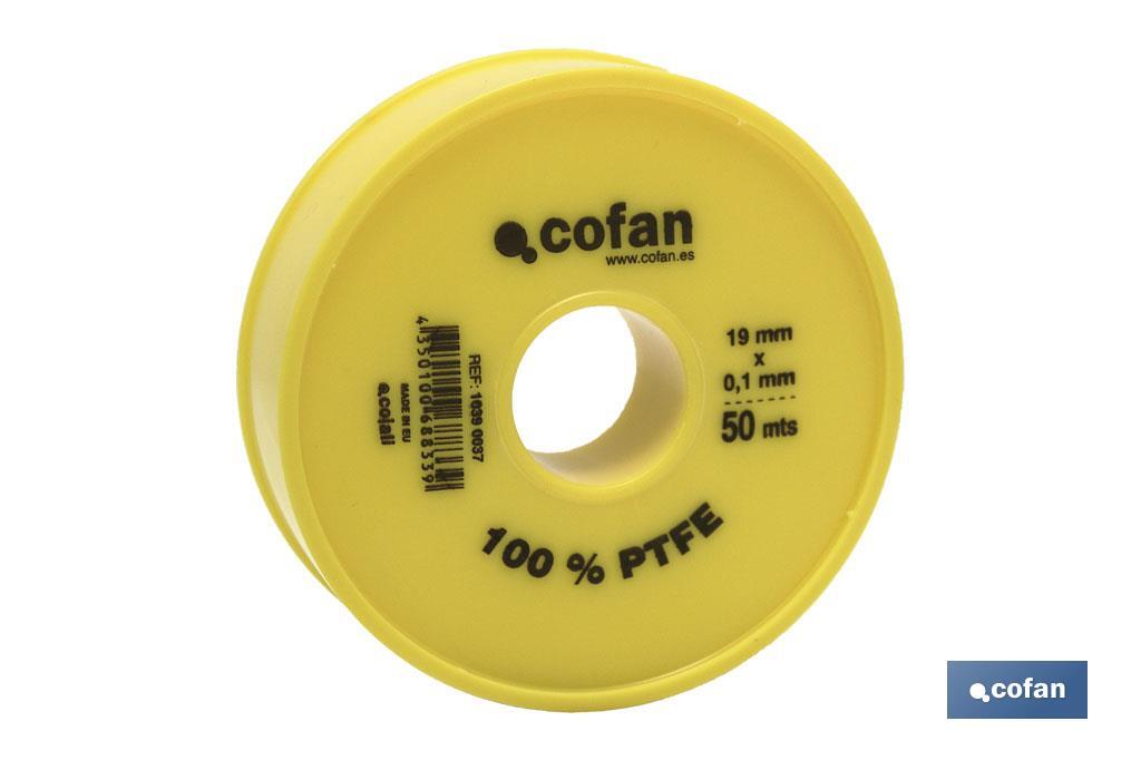 Rollo de cinta PTFE