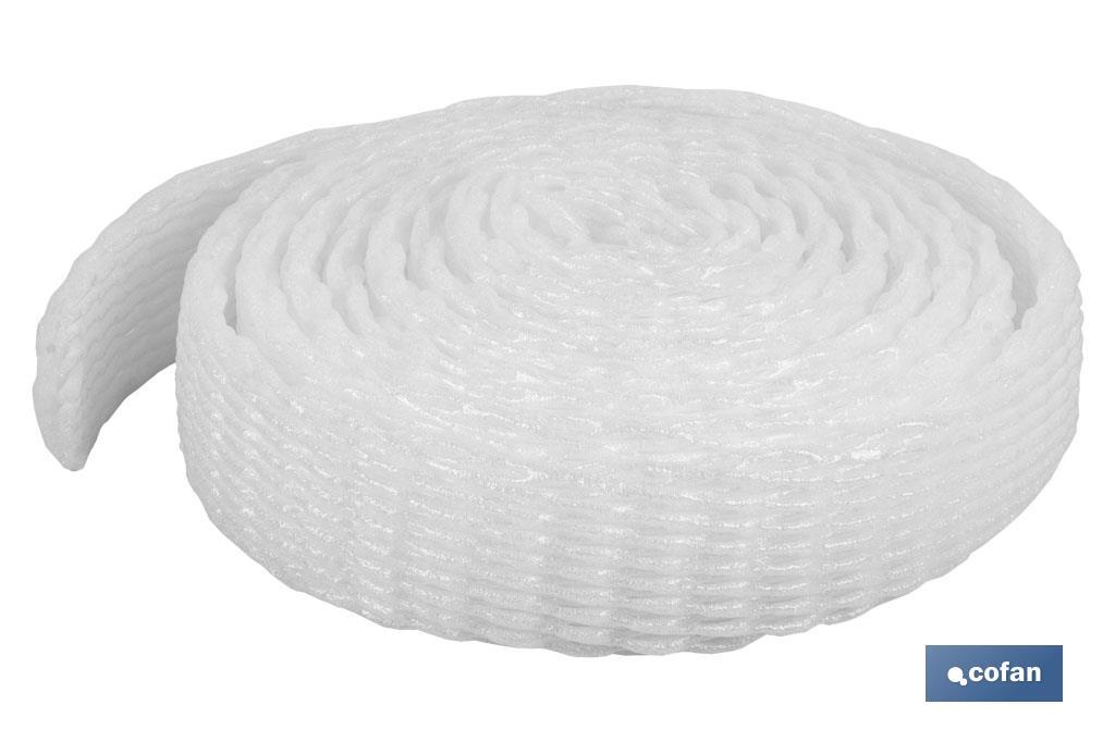 Rollo de malla tubular de espuma elástica