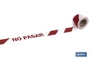 Cinta de balizamiento no adhesiva