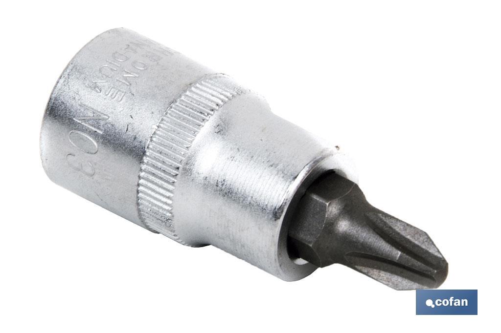 Llave de vaso de 1/4