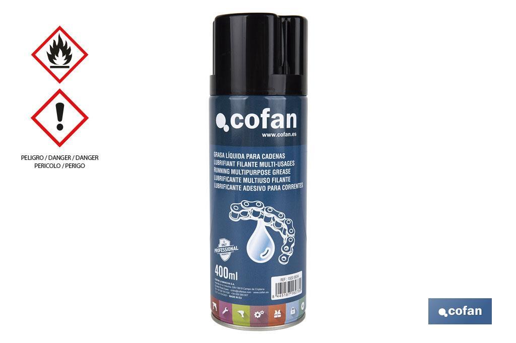 Grasa adhesiva para cadenas 400 ml
