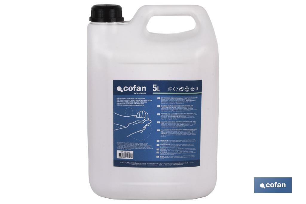 Gel lavamanos perfumado con protección 5 L