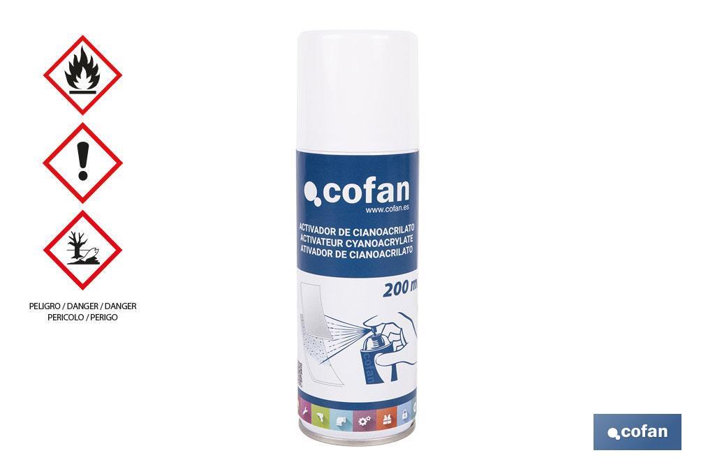 Activador de cianoacrilato 200 ml