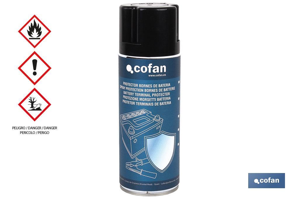 Spray protector de bornes para baterías 400 ml