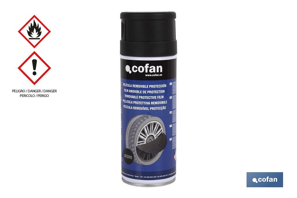 Pintura negra mate especial protectora 400 ml