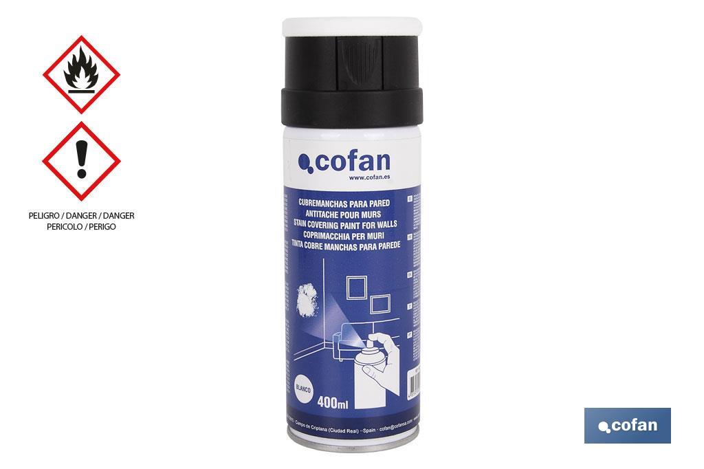 Cubremanchas en Spray para Paredes
