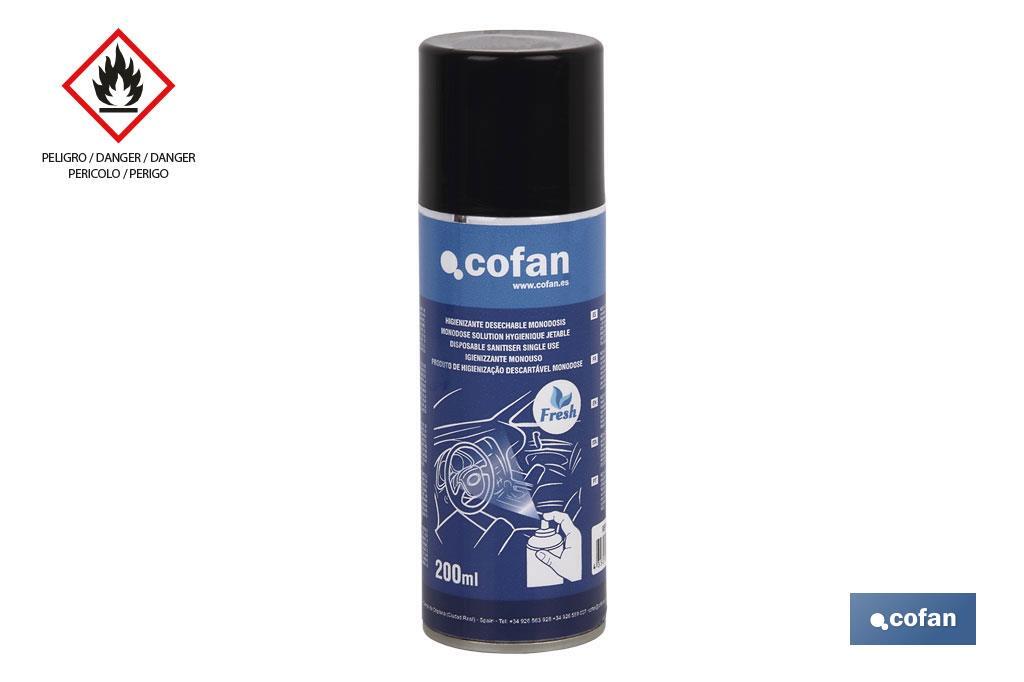 Spray Higienizante Desechable