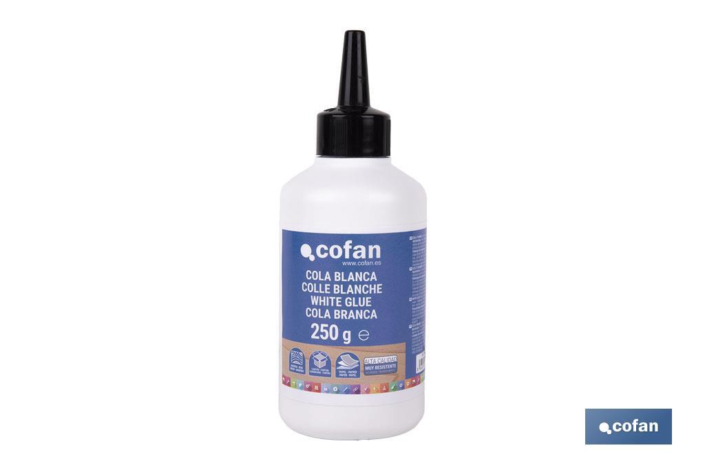 Cola blanca de 250 g y 500 g