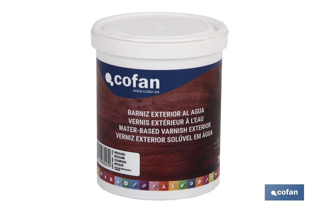 Barniz para exterior
