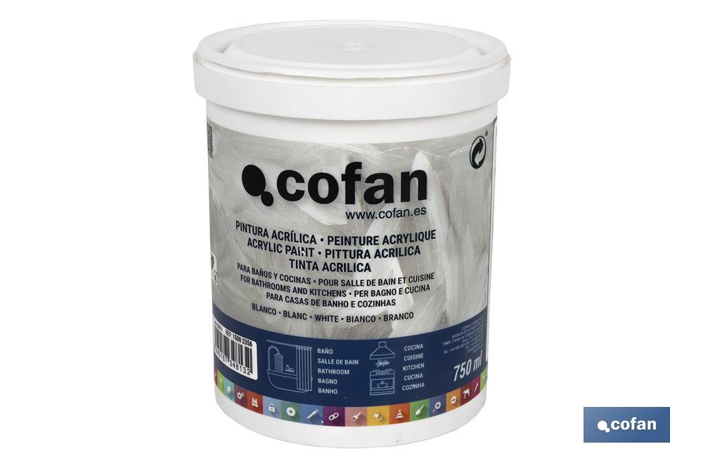 Pintura Acrílica para Baño y Cocina