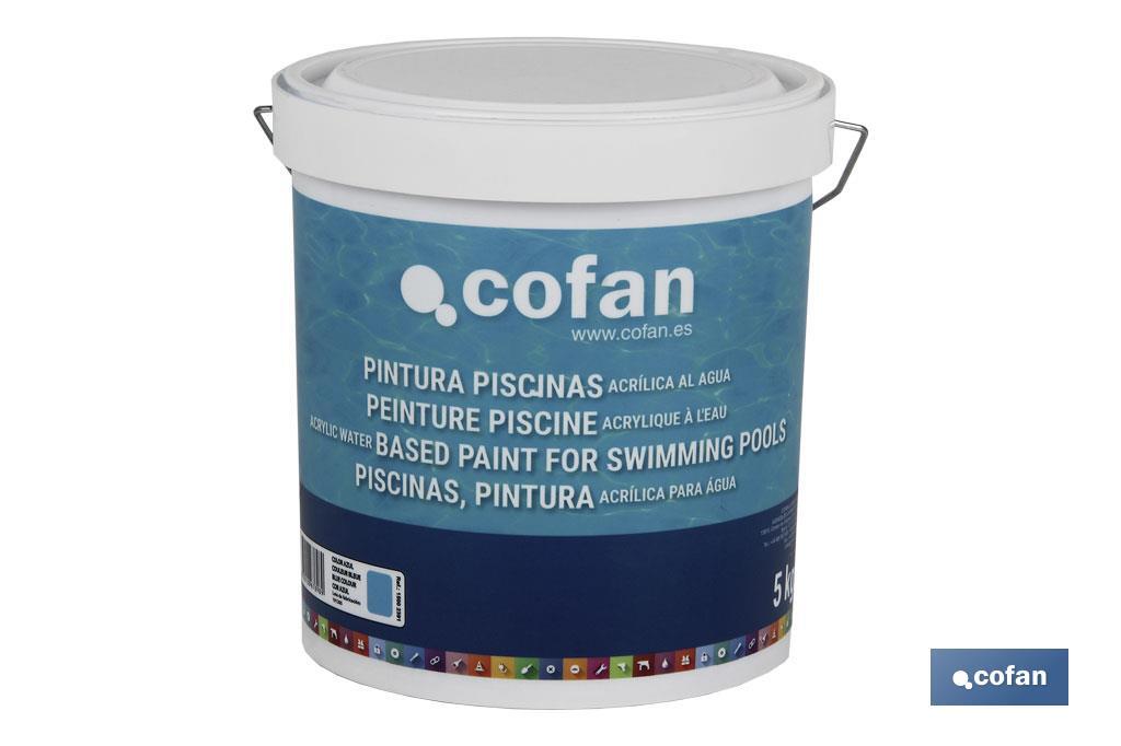Pintura al agua para piscinas