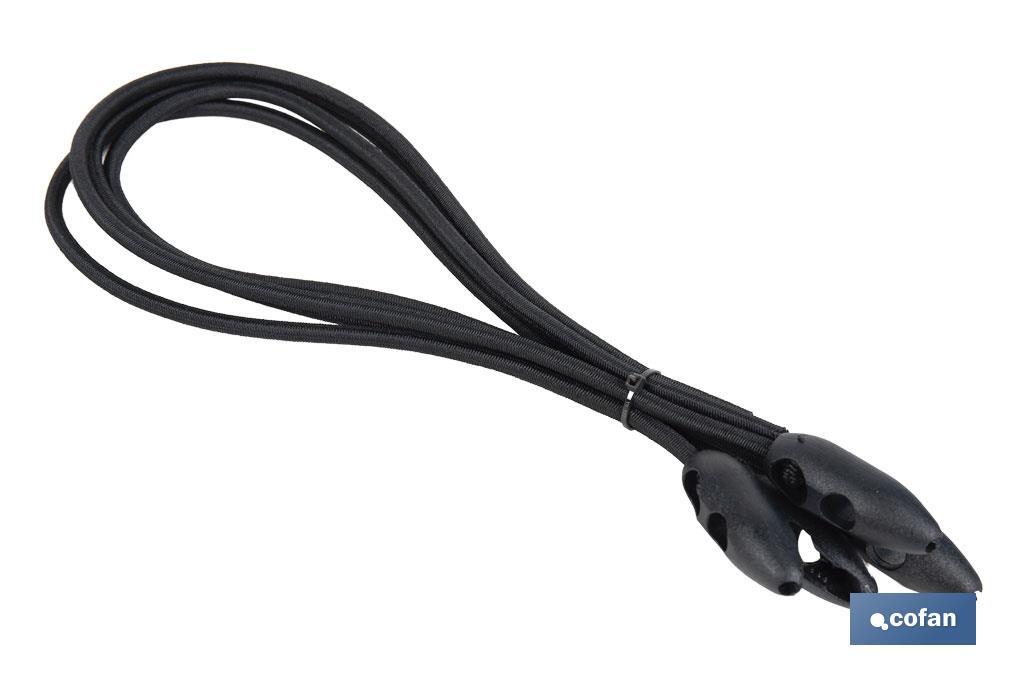 Conjunto de 4 gomas elásticas para sujeción segura