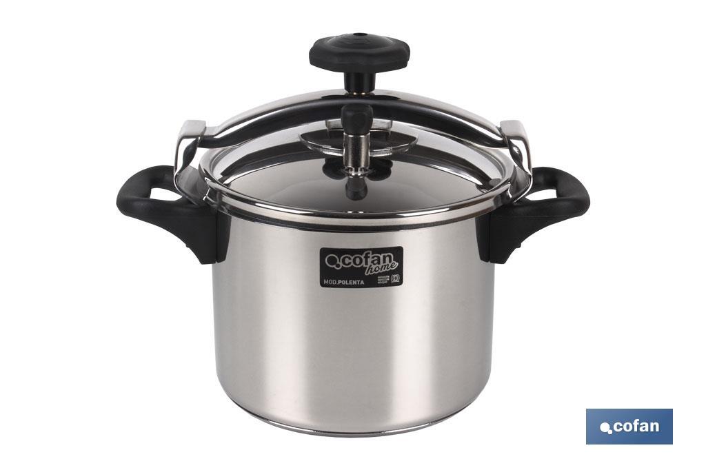 Olla a presión Clásica modelo Polenta