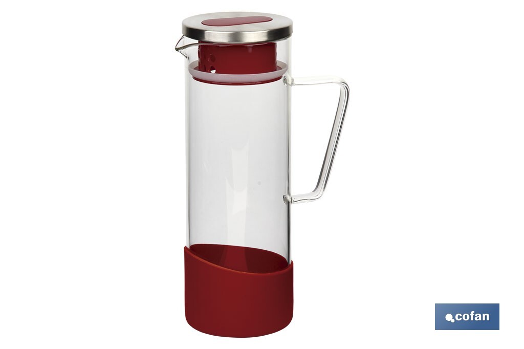 Jarra de cristal borosilicato