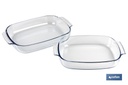 Set de 2 fuentes ovaladas Modelo Baritina