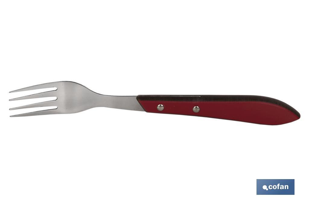 Pack de 3 tenedores chuleteros o de mesa