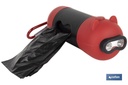 Dispensador de Bolsas con Linterna Led