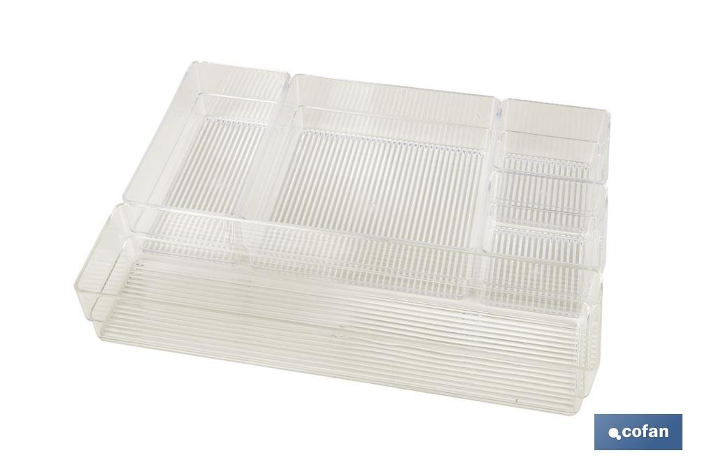 Set organizador de 6 piezas