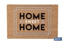 Felpudo para interior con diseño Home