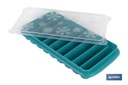Cubitera de Hielo Rectangular con Tapa