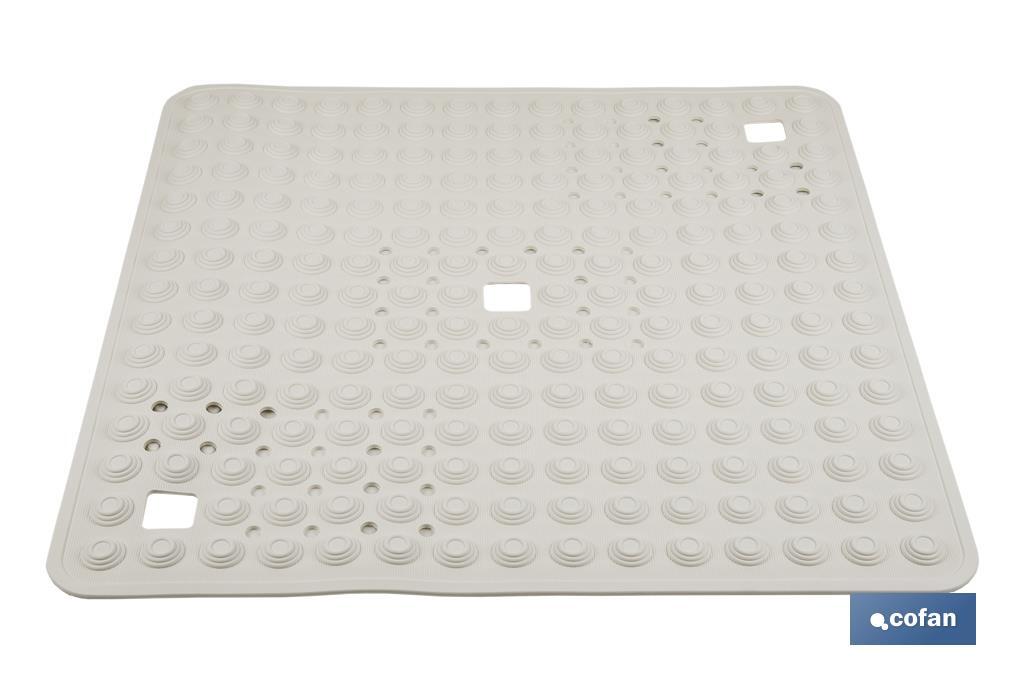 Alfombrilla de baño cuadrada
