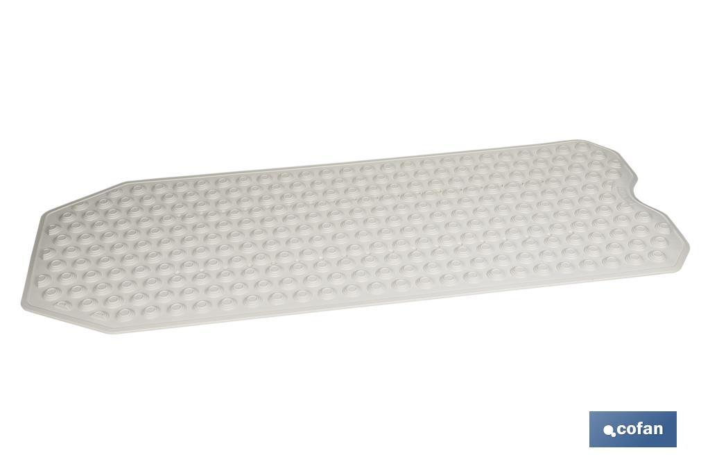 Alfombrilla de baño rectangular