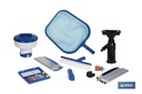 Kit de mantenimiento y limpieza de piscinas