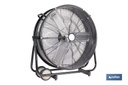 Ventilador industrial de suelo con 3 velocidades
