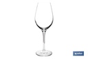 Pack de 6 copas jerezanas de cristal con tallo alto