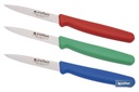 Pack de 3 cuchillos puntilla de acero inoxidable