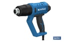 Pistola de aire caliente LCD digital display 2000W