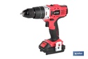 Taladro Percutor a Batería con 1300 rpm