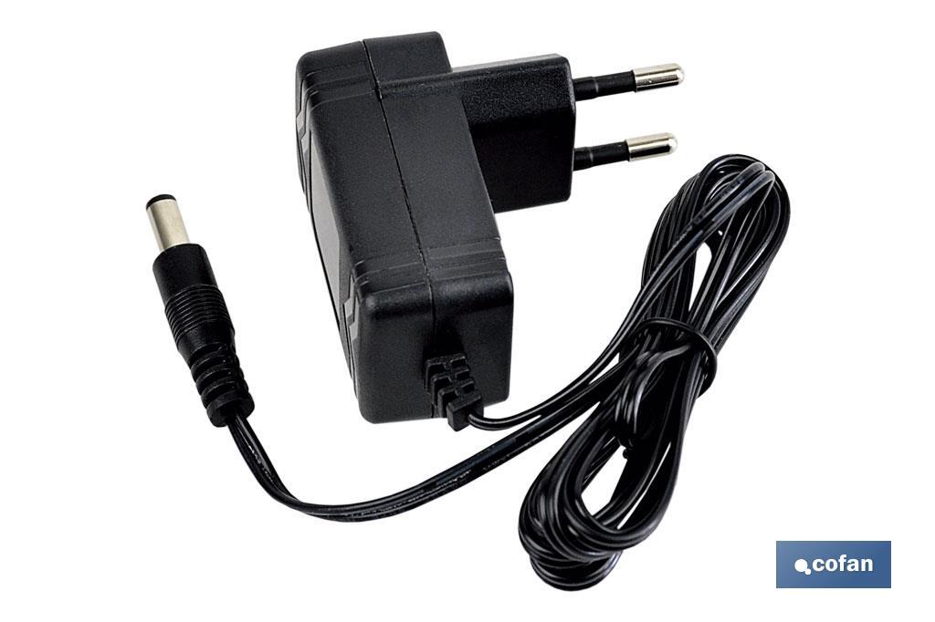 Cargador de batería para cortacésped manual Cofan