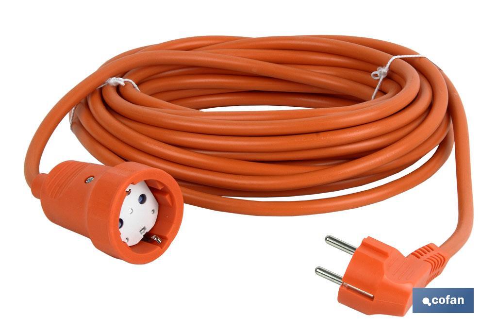 Prolongador de cable bipolar IP 44